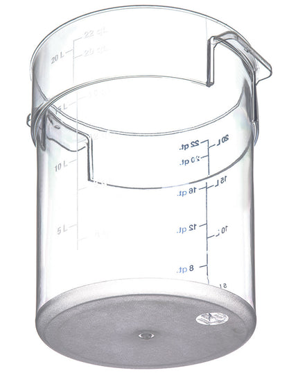 Hộp Đựng Tròn Carlisle 20.8 lít - Trong Suốt (1076907)