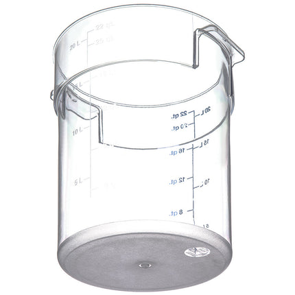 Hộp Đựng Tròn Carlisle 20.8 lít - Trong Suốt (1076907)