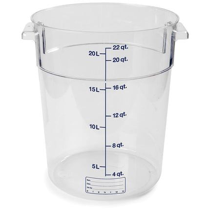 Hộp Đựng Tròn Carlisle 20.8 lít - Trong Suốt (1076907)