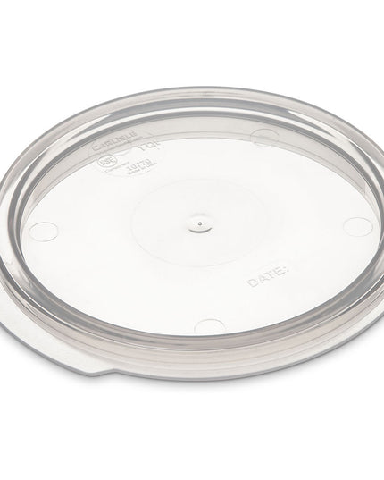 Nắp Hộp Đựng Thực Phẩm Tròn Carlisle 0.9 lít - Trong Mờ (1077030)