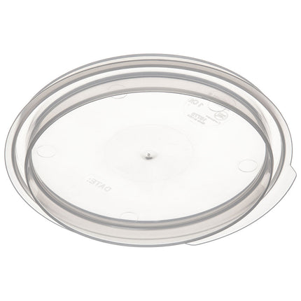 Nắp Hộp Đựng Thực Phẩm Tròn Carlisle 0.9 lít - Trong Mờ (1077030)