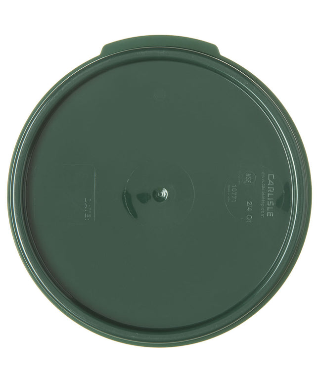 Nắp Hộp Đựng Thực Phẩm Carlisle, Cho Hộp 2 & 3.8 lít, Tròn, Xanh Rừng (1077108)