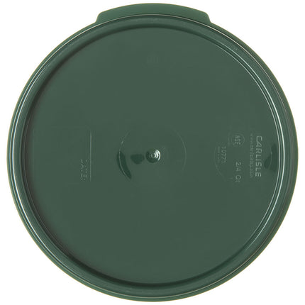 Nắp Hộp Đựng Thực Phẩm Carlisle, Cho Hộp 2 & 3.8 lít, Tròn, Xanh Rừng (1077108)