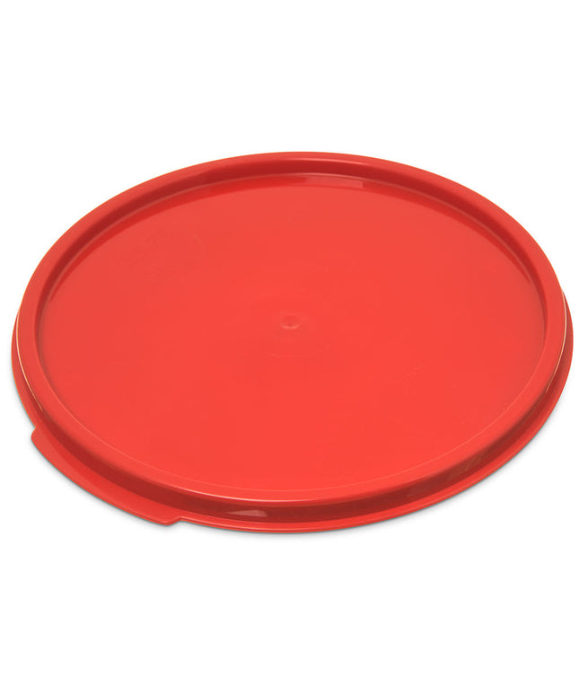 Nắp Hộp Đựng Thực Phẩm Carlisle, Cho Hộp 6 & 7.6 lít, Tròn, Đỏ (1077205)