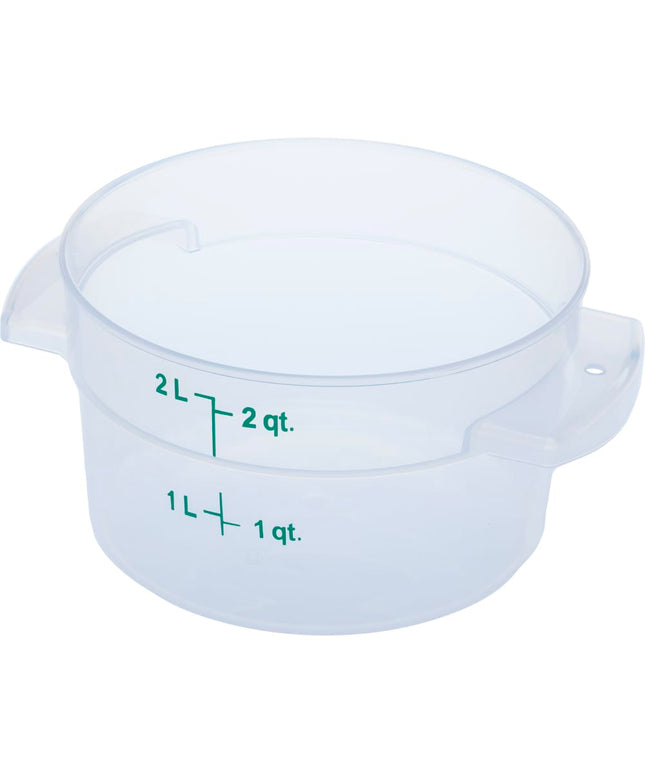 Hộp Đựng Thực Phẩm Tròn Carlisle 1.9 l - Trong Suốt (1096330)
