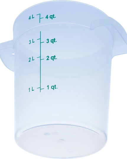 Hộp Đựng Thực Phẩm Tròn Carlisle 3.8 l - Trong Suốt (1096430)