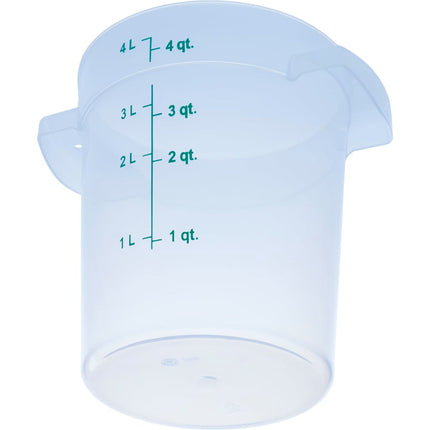 Hộp Đựng Thực Phẩm Tròn Carlisle 3.8 l - Trong Suốt (1096430)
