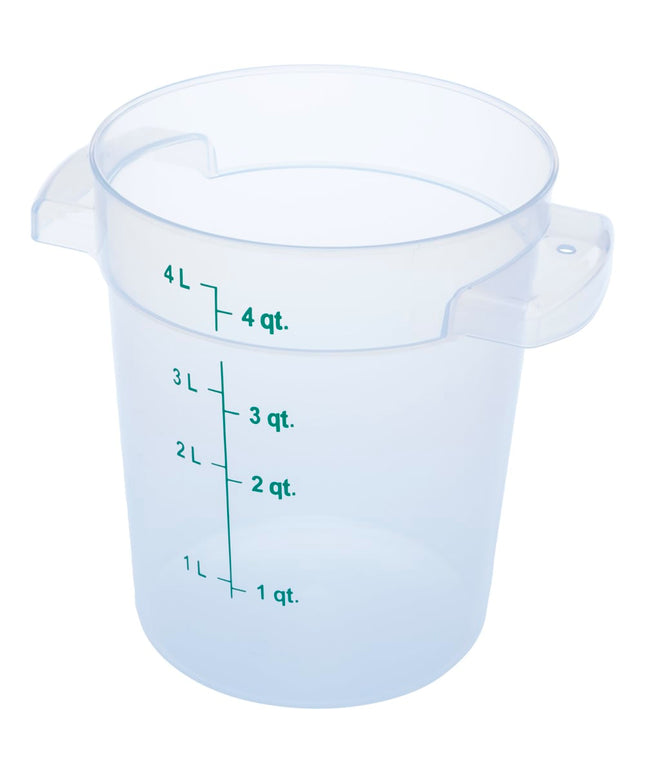 Hộp Đựng Thực Phẩm Tròn Carlisle 3.8 l - Trong Suốt (1096430)