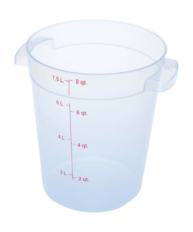 Hộp Đựng Thực Phẩm Tròn Carlisle 7.6 lít - Trong Suốt (1096630)
