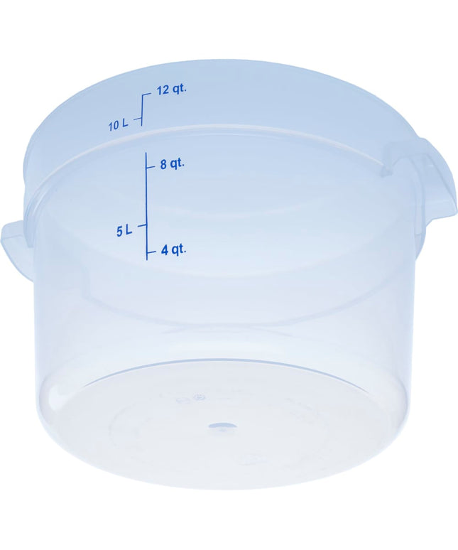 Hộp Đựng Thực Phẩm Tròn Carlisle 11.4 lít - Trong Suốt (1096730)