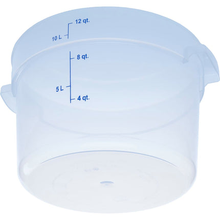Hộp Đựng Thực Phẩm Tròn Carlisle 11.4 lít - Trong Suốt (1096730)
