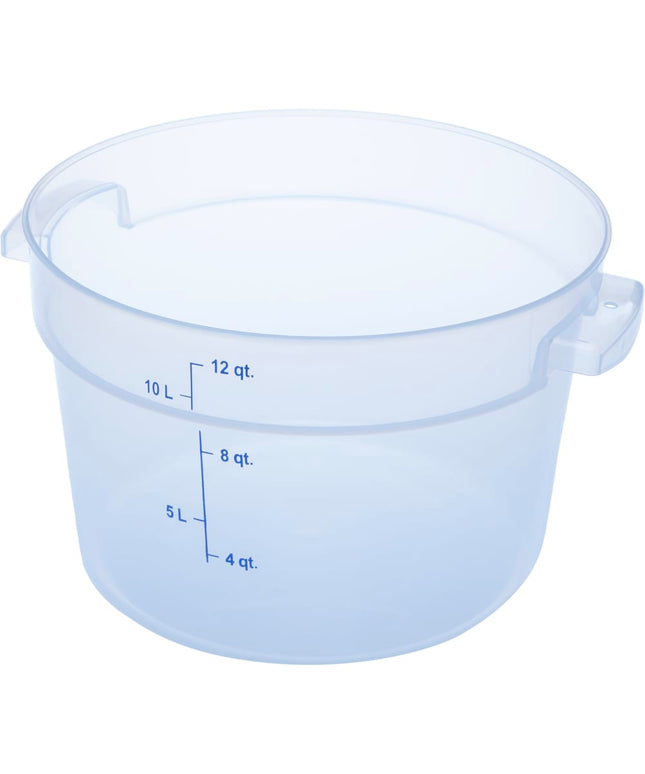 Hộp Đựng Thực Phẩm Tròn Carlisle 11.4 lít - Trong Suốt (1096730)