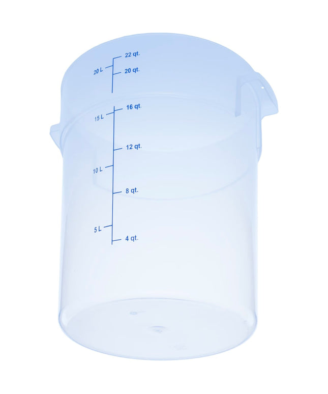 Hộp Đựng Thực Phẩm Tròn Carlisle 20.8 lít - Trong Suốt (1096930)