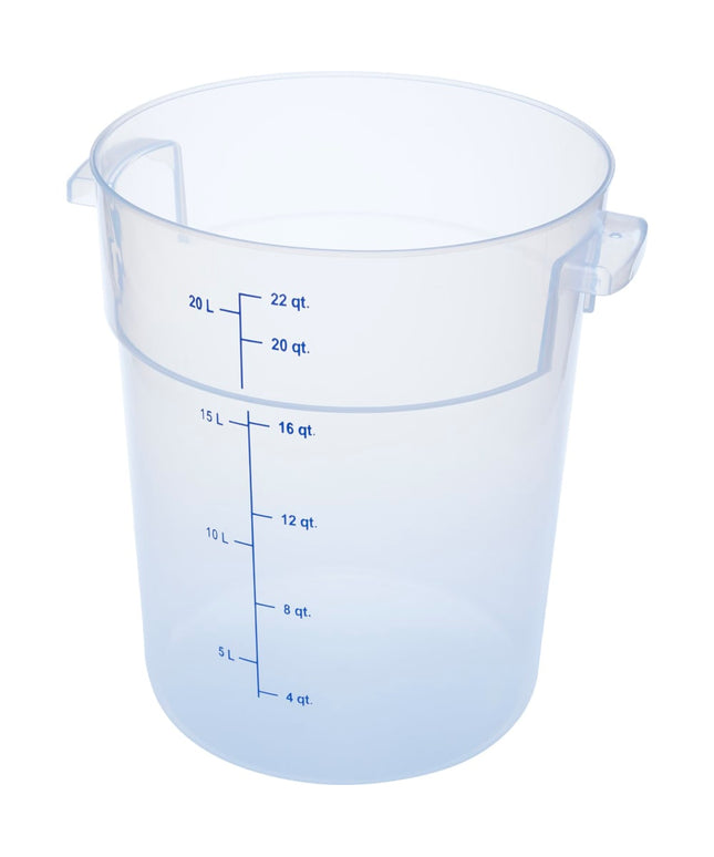 Hộp Đựng Thực Phẩm Tròn Carlisle 20.8 lít - Trong Suốt (1096930)