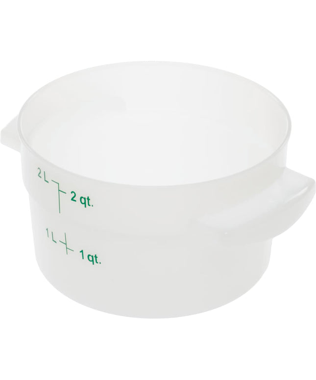 Hộp Đựng Thực Phẩm Tròn Carlisle 1.9 lít - Trắng (1097302)