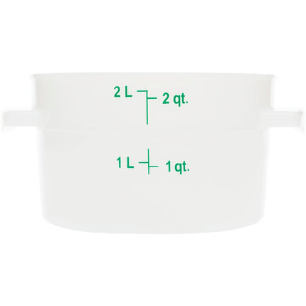 Hộp Đựng Thực Phẩm Tròn Carlisle 1.9 lít - Trắng (1097302)