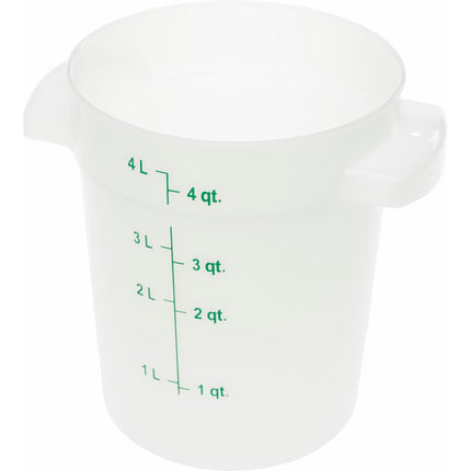 Hộp Đựng Thực Phẩm Tròn Carlisle 3.8 l - Trắng (1097402)