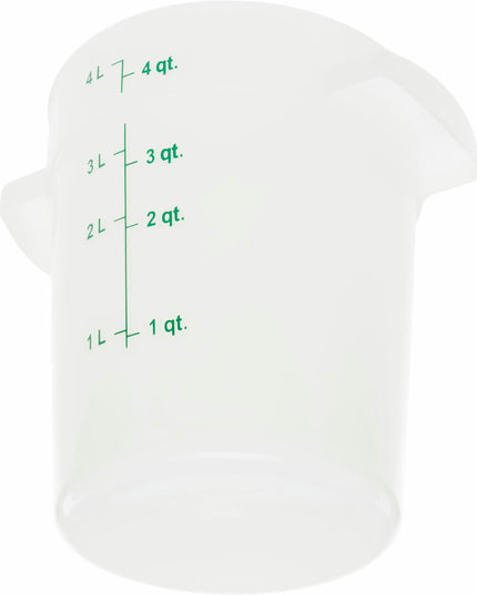 Hộp Đựng Thực Phẩm Tròn Carlisle 3.8 l - Trắng (1097402)