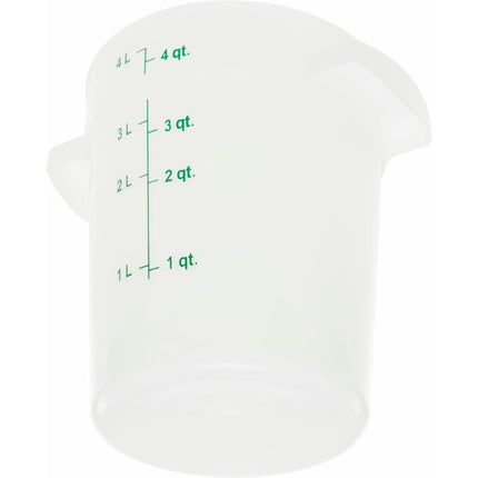 Hộp Đựng Thực Phẩm Tròn Carlisle 3.8 l - Trắng (1097402)