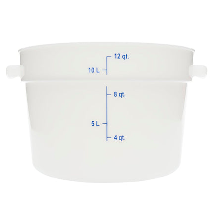 Hộp Đựng Thực Phẩm Tròn Carlisle 11.4 lít - Trắng (1097702)