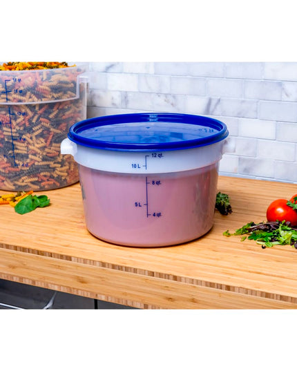 Hộp Đựng Thực Phẩm Tròn Carlisle 11.4 lít - Trắng (1097702)