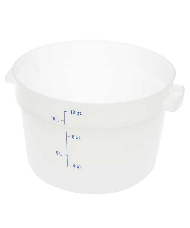 Hộp Đựng Thực Phẩm Tròn Carlisle 11.4 lít - Trắng (1097702)