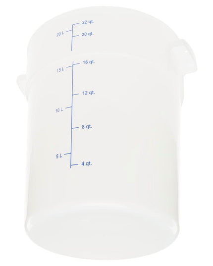 Hộp Đựng Thực Phẩm Tròn Carlisle 20.8 lít - Trắng (1097902)