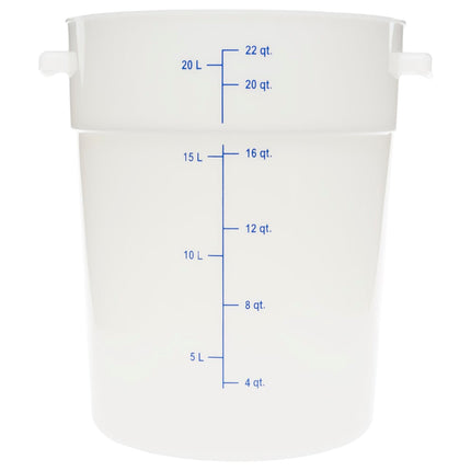 Hộp Đựng Thực Phẩm Tròn Carlisle 20.8 lít - Trắng (1097902)
