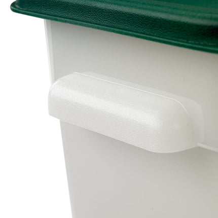 Hộp Đựng Thực Phẩm Vuông Carlisle 1.9 lít - Polyethylene, Trong Suốt (11960PE02)