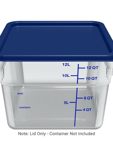 Nắp Carlisle Cho Hộp Đựng Thực Phẩm 12-20.8 lít - Polyethylene, Xanh Hoàng Gia (1197260)