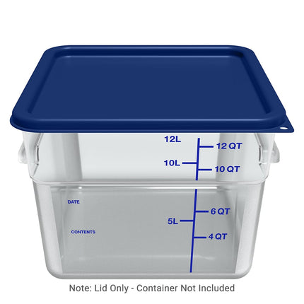 Nắp Carlisle Cho Hộp Đựng Thực Phẩm 12-20.8 lít - Polyethylene, Xanh Hoàng Gia (1197260)