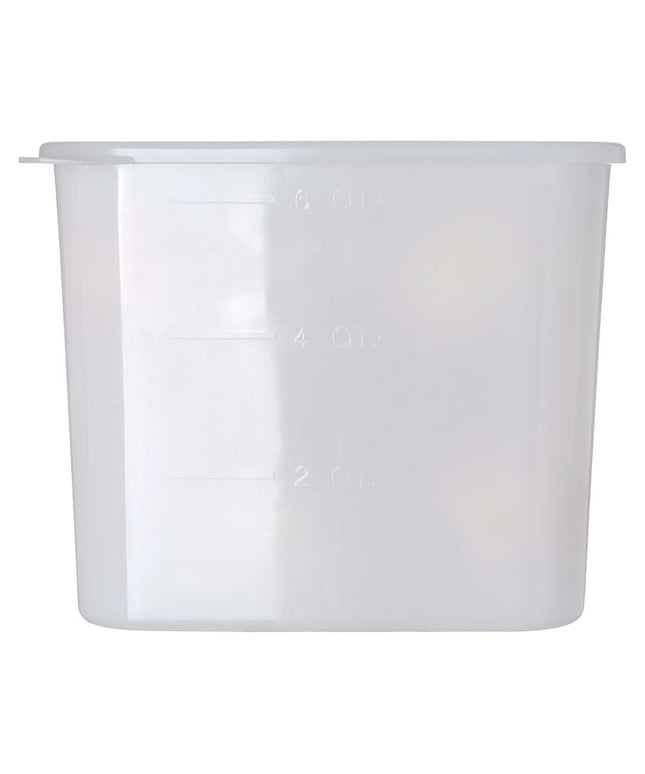 Hộp Đựng Thực Phẩm Vuông Carlisle 5.7 l - Trắng (155602)