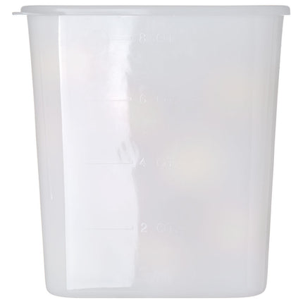Hộp Đựng Thực Phẩm Vuông Carlisle 7.6 lít - Trắng (156802)