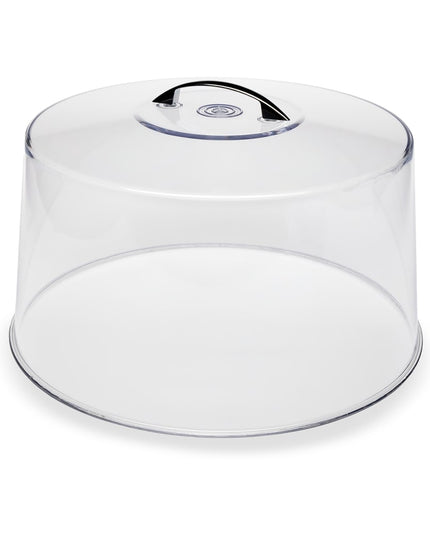 Nắp Đậy Bánh Tròn Carlisle 251207 29.5 cm - Chrome/Trong Suốt
