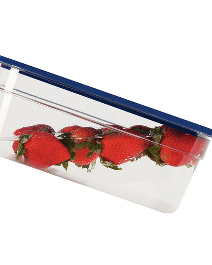 Nắp Khay Đựng Thức Ăn Cỡ 1/3 Carlisle - Polycarbonate, Xanh Dương (3058060)