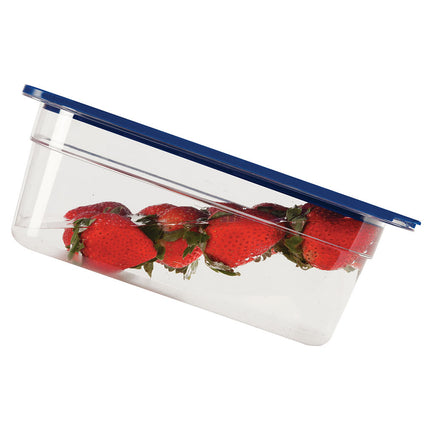 Nắp Khay Đựng Thức Ăn Cỡ 1/3 Carlisle - Polycarbonate, Xanh Dương (3058060)