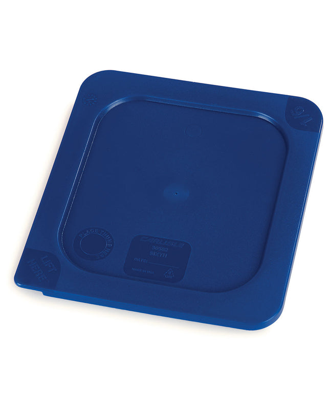 Nắp Khay Thực Phẩm Smart Lid™ Carlisle Cho Khay Cỡ 1/6, Xanh Dương (3058260)