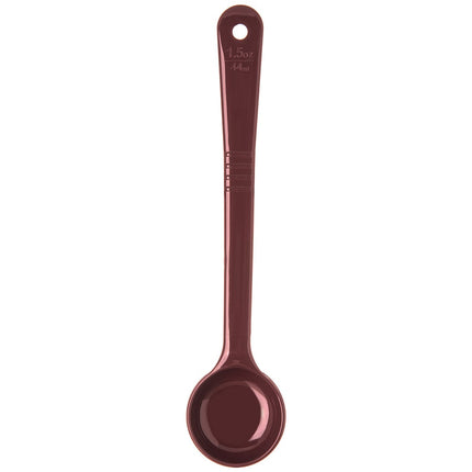 Thìa Định Lượng Đặc Carlisle 395801 44 ml - Tay Cầm Dài, Poly, Màu Nâu Đỏ