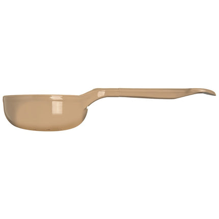 Thìa Chia Phần Có Lỗ Carlisle 432906 118 ml Tay Cầm Ngắn Polycarbonate Màu Be