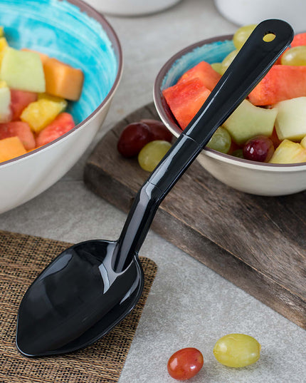 Thìa Phục Vụ Đặc Carlisle 441003 27.9 cm Nhựa Đen