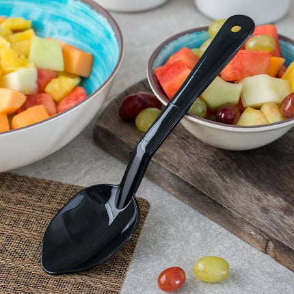 Thìa Phục Vụ Đặc Carlisle 441003 27.9 cm Nhựa Đen