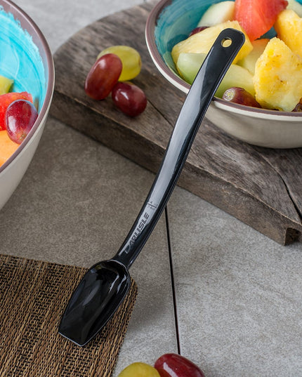 Thìa Phục Vụ Salad/Buffet Carlisle 445003 20.3 cm Dung Tích 7 ml Nhựa Đen