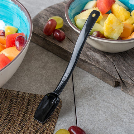 Thìa Phục Vụ Salad/Buffet Carlisle 445003 20.3 cm Dung Tích 7 ml Nhựa Đen