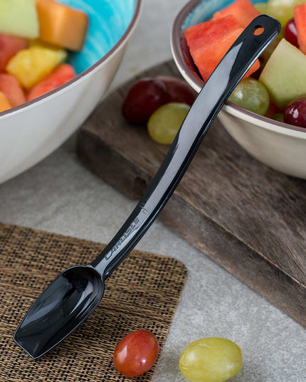 Thìa Phục Vụ Salad/Buffet Đặc Carlisle 447003 25.4 cm Dung Tích 22 ml Nhựa Đen