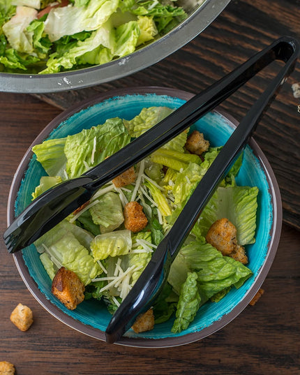 Kẹp Gắp Salad Nhựa Carlisle 460903 22.9 cm Đen