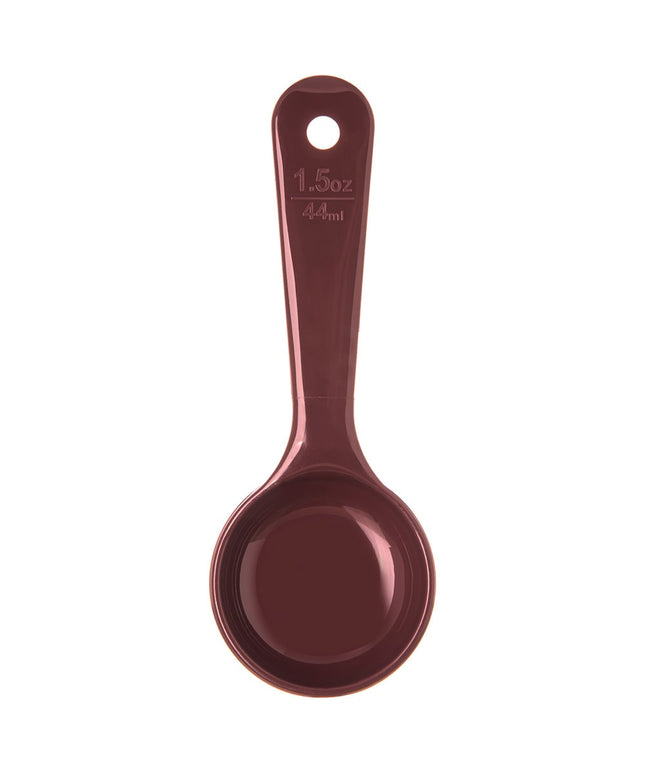 Thìa Chia Phần Đặc Carlisle 492201 44 ml Đáy Phẳng Nhựa Màu Nâu Đỏ