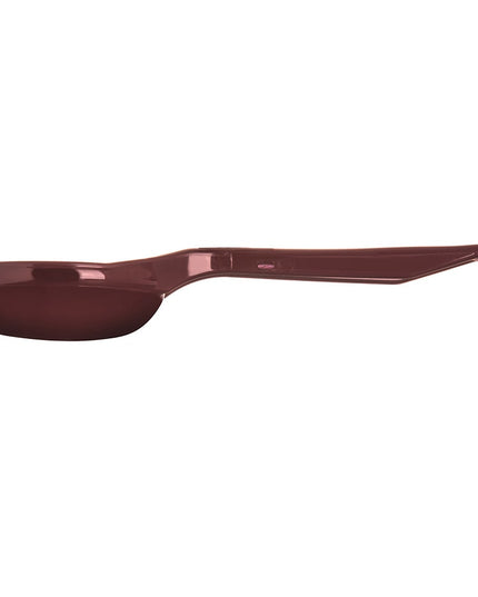 Thìa Chia Phần Đặc Carlisle 492201 44 ml Đáy Phẳng Nhựa Màu Nâu Đỏ