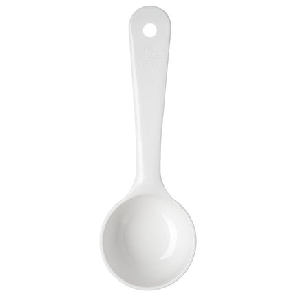 Muỗng Chia Phần Đặc Carlisle 89 ml Đáy Phẳng Nhựa Màu Trắng (492602)