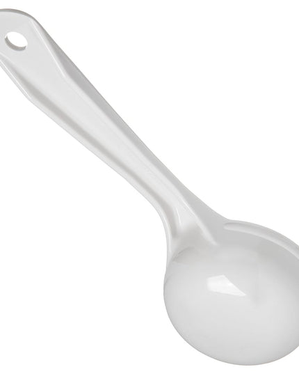 Muỗng Chia Phần Đặc Carlisle 89 ml Đáy Phẳng Nhựa Màu Trắng (492602)