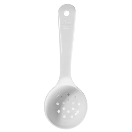Muỗng Chia Phần Có Lỗ Carlisle Measure Miser® 89 ml Màu Trắng (492702)